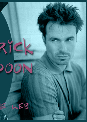 patrick muldoon on the web - splash image